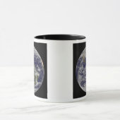 北アメリカと南アメリカを示す全地球4 マグカップ (中央)