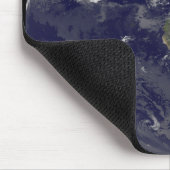 北アメリカと南アメリカを示す全地球5 マウスパッド (コーナー)