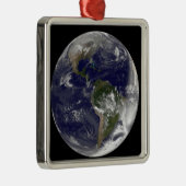 北アメリカと南アメリカを示す全地球5 メタルオーナメント (右)