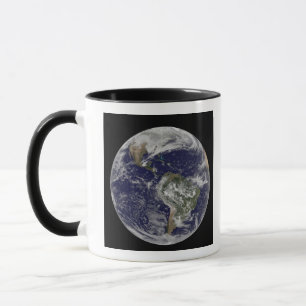 北アメリカと南アメリカを示す全地球6 マグカップ