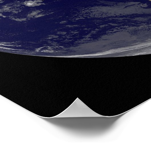 北アメリカと南アメリカを示す全地球7 ポスター (角)