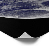 北アメリカと南アメリカを示す全地球 ポスター (角)