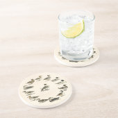 北アメリカのアヒルイラストレーション コースター (側面)