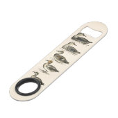 北アメリカのアヒルイラストレーション スピード栓抜き (裏面アングル)