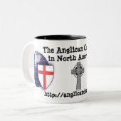 北アメリカのアングリカン教会 ツートーンマグカップ (正面左)