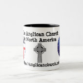 北アメリカのアングリカン教会 ツートーンマグカップ (中央)