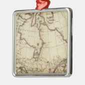 北アメリカのイギリスの所有物 メタルオーナメント (左)