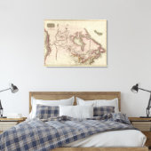 北アメリカのイギリス領 キャンバスプリント (インサイチュ (寝室))