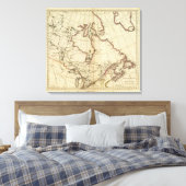 北アメリカのイギリス領 キャンバスプリント (インサイチュ (寝室))