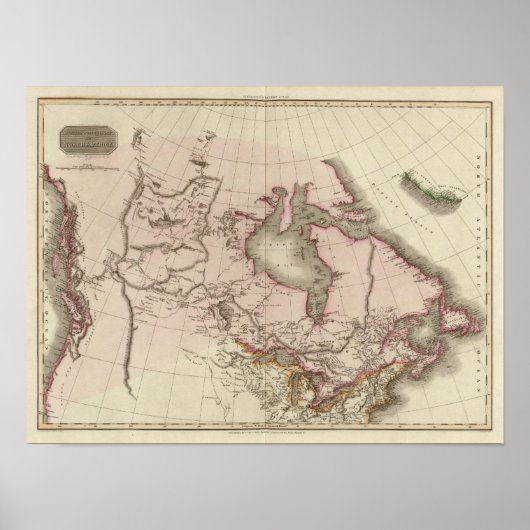 北アメリカのイギリス領 ポスター (正面)