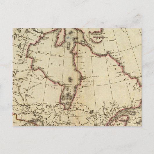 北アメリカのイギリス領 ポストカード (正面)