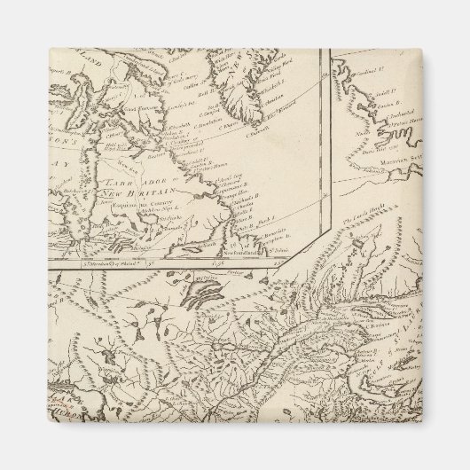 北アメリカのイギリス領 マグネット (正面)