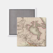 北アメリカのイギリス領 マグネット (正面/裏面)