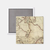 北アメリカのイギリス領 マグネット (正面/裏面)