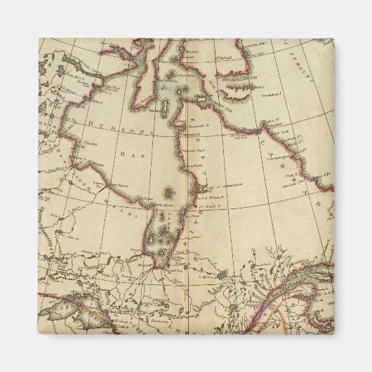 北アメリカのイギリス領 マグネット (正面)