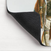 北アメリカのインディアン マウスパッド (コーナー)