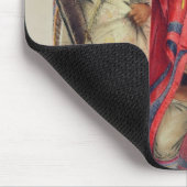 北アメリカのインディアン、c.1832 マウスパッド (コーナー)