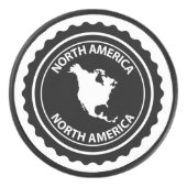 北アメリカのスタンプ アイスホッケーパック (正面)