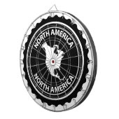 北アメリカのスタンプ ダーツボード (正面右)