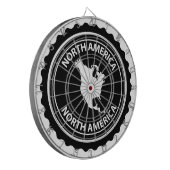 北アメリカのスタンプ ダーツボード (正面左)