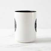 北アメリカのスタンプ ツートーンマグカップ (中央)