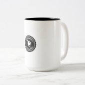 北アメリカのスタンプ ツートーンマグカップ (正面右)