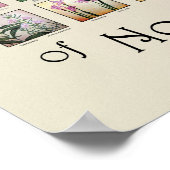 北アメリカのワイルドフラワー ポスター (角)