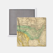 北アメリカの地図バイワーチェスター マグネット (正面/裏面)