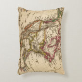 北アメリカの地図2 アクセントクッション (正面(垂直))