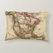 北アメリカの地図2 アクセントクッション (裏面)