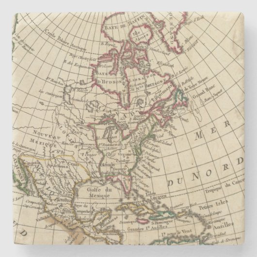 北アメリカの学校 ストーンコースター (正面)