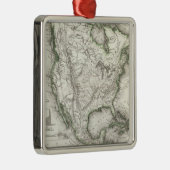 北アメリカの川および山 メタルオーナメント (右)