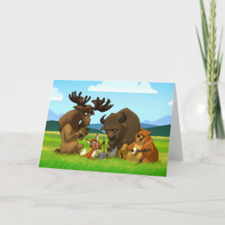 北アメリカの水差しバンドカード カード