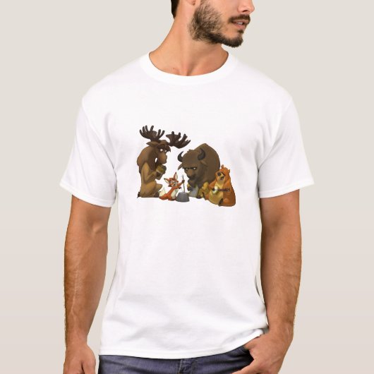 北アメリカの水差しバンドワイシャツ Tシャツ (正面)