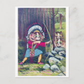 北アメリカの猫たち – ルイ・ワイン シーズンポストカード (正面)