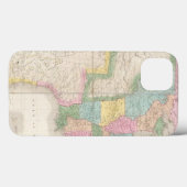 北アメリカの米国の地図 Case-Mate iPhoneケース (裏面 (横))