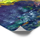 北アメリカの魅惑秋風景 ポスター (角)