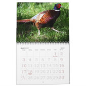 北アメリカの鳥 カレンダー (1月 2027)