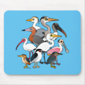 北アメリカのWaders マウスパッド (正面)