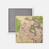 北アメリカオルニーの地図 マグネット (正面/裏面)