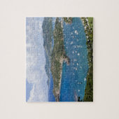 北アメリカカリブの、アンティグア。英語 ジグソーパズル (縦)