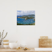 北アメリカカリブの、アンティグア。英語 ポスター (キッチン)