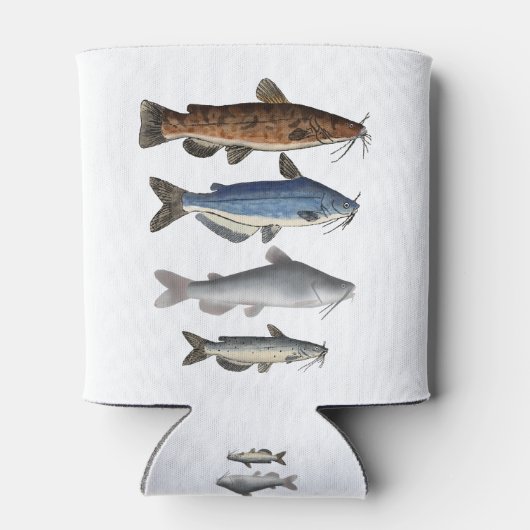 北アメリカナマズ群 缶クーラー (裏面)