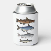 北アメリカナマズ群 缶クーラー (缶裏面)