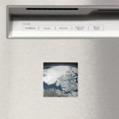 北アメリカ上空の北極海氷 マグネット (インサイチュ (食洗機))