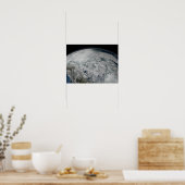 北アメリカ上空の海氷 ポスター (キッチン)