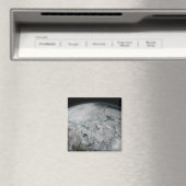 北アメリカ上空の海氷 マグネット (インサイチュ (食洗機))