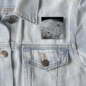 北アメリカ上空の海氷 缶バッジ (インサイチュ)