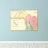 北アメリカ北西部 キャンバスプリント (インサイチュ (ウッドフロア))