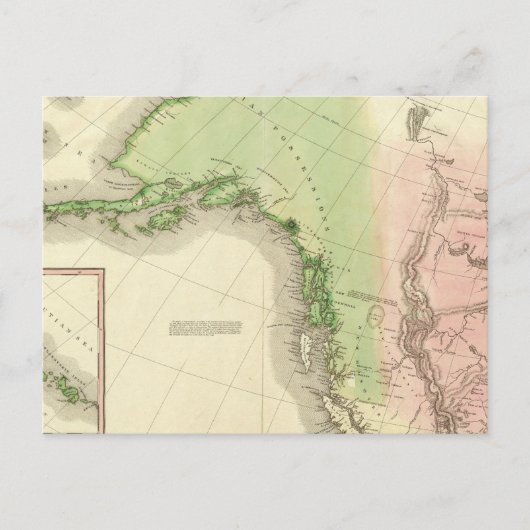 北アメリカ北西部 ポストカード (正面)